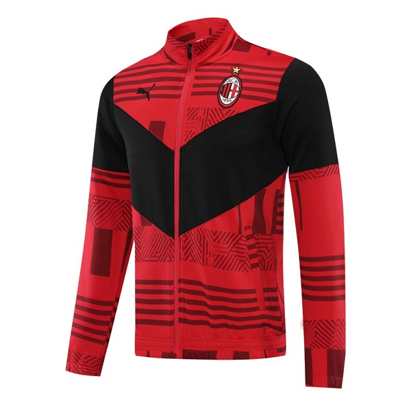 Chaqueta AC Milan 2022 2023 Rojo Negro